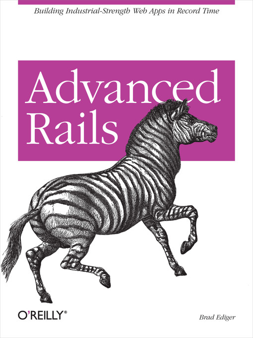 Title details for Advanced Rails by Brad Ediger - Wait list